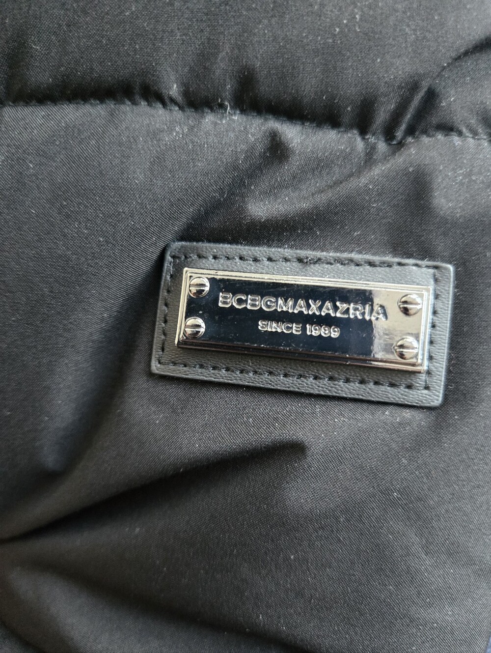 BCBGMAXAZRIA Black Puffer Jacket - Picture 10 of 12